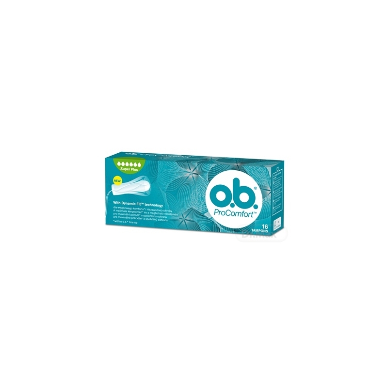 O.B. ProComfort Super Plus tampóny 16 ks