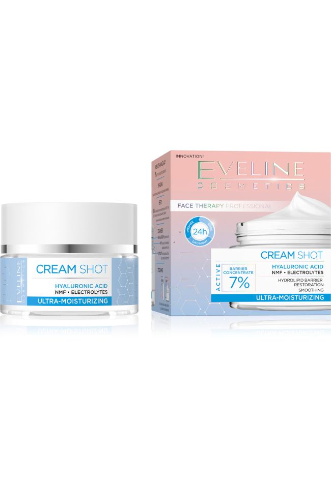 Eveline Cosmetics Cream Shot Ultra hydratačný krém 50 ml