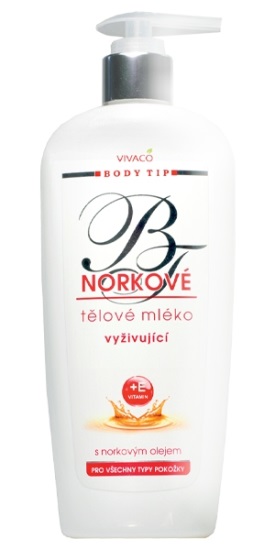 Vivaco Norkové telové mlieko vyživujúce 400 ml