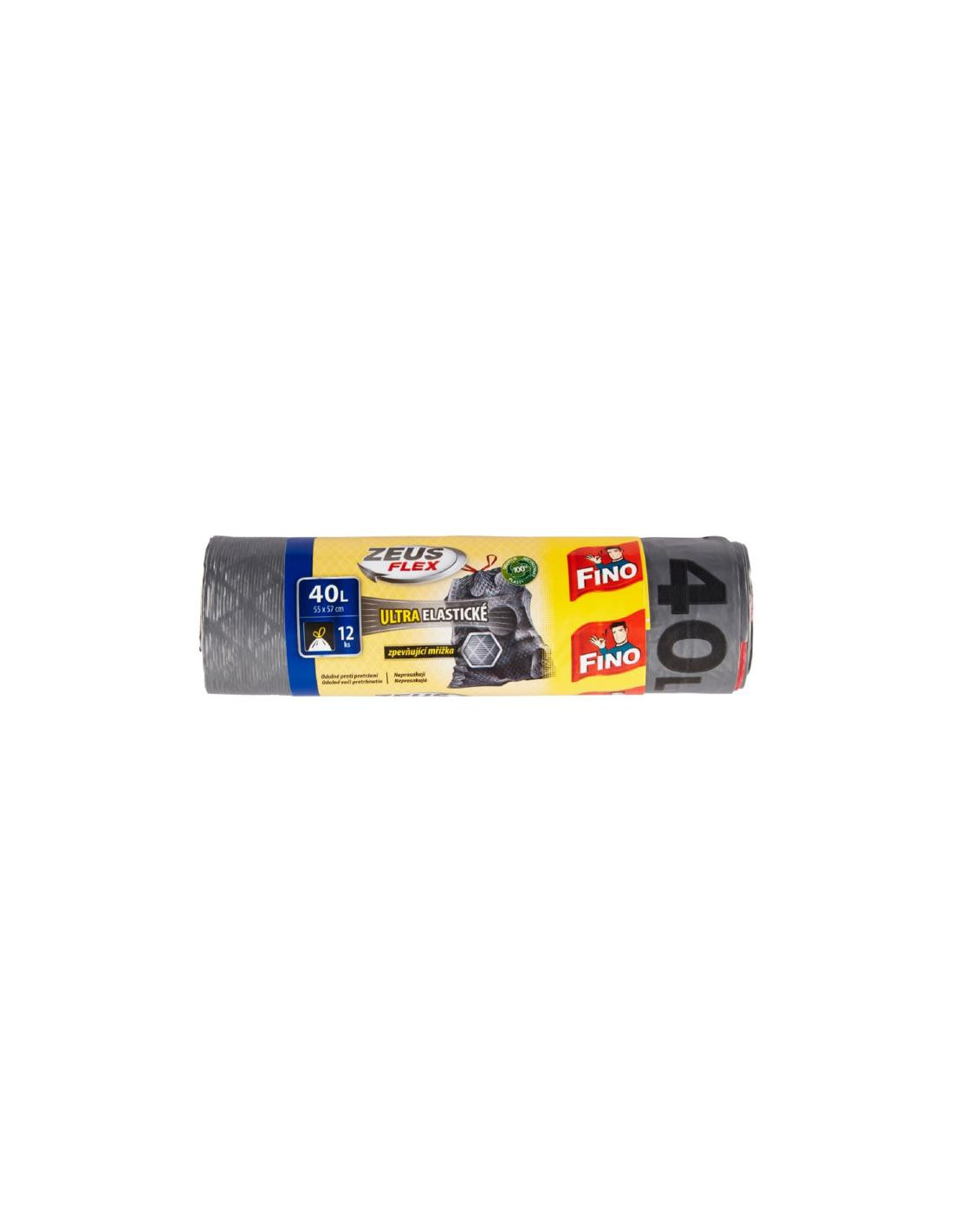 Fino Zeus Flex vrecia na odpad zaťahovacie 40 l 12 ks