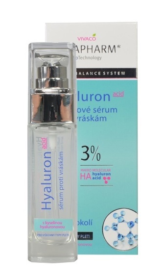 Vivapharm Pleťové sérum s kyselinou hyalurónovou 30 ml